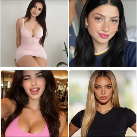 Various types of girls generated by AI girl generator
