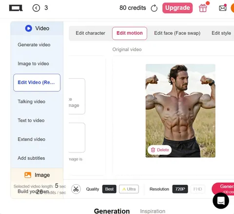 IA Bodybuilder, générateur de muscles AI