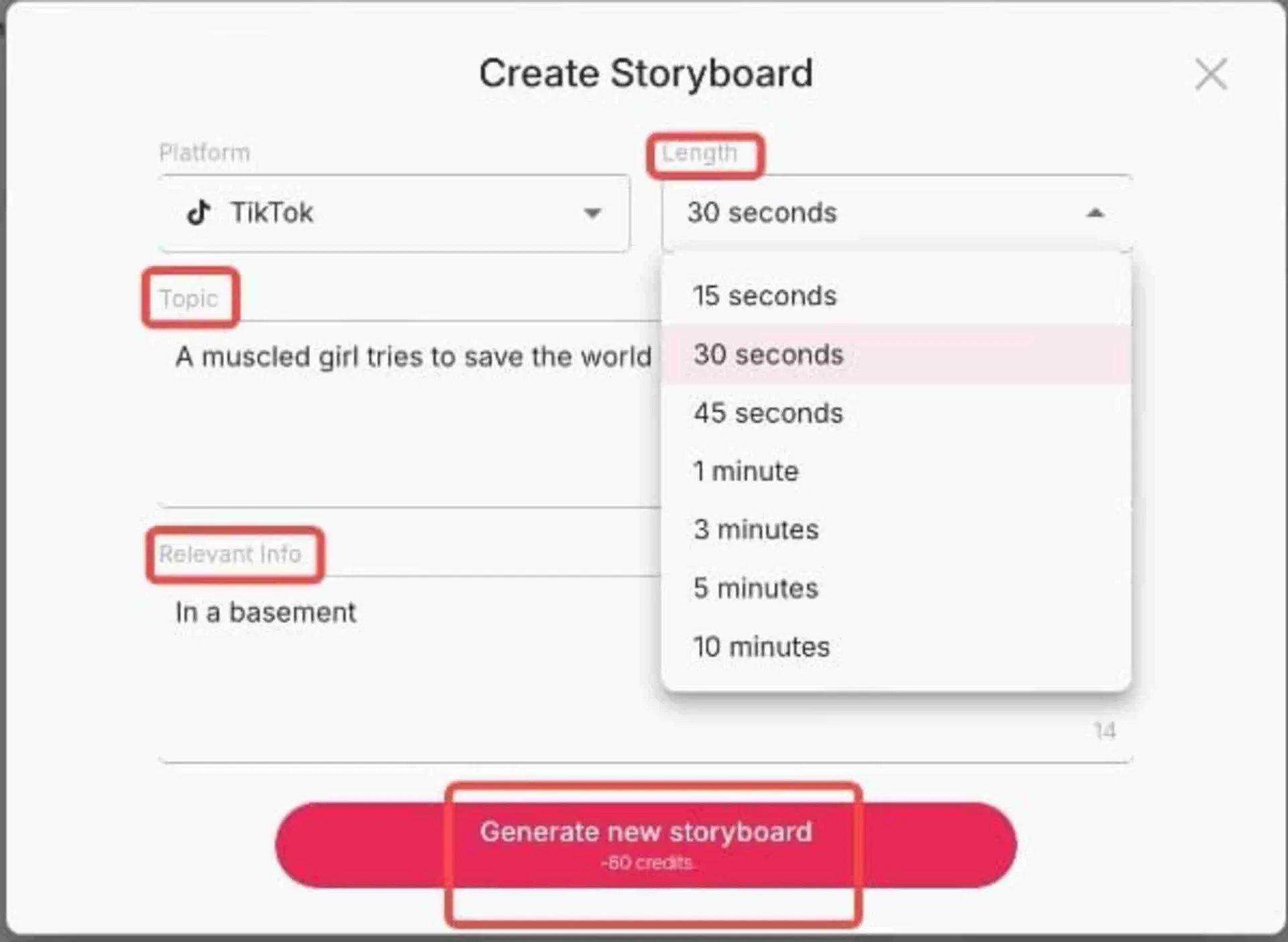 ai girl maker storyboard