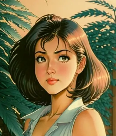Anime-Mädchen 2024
