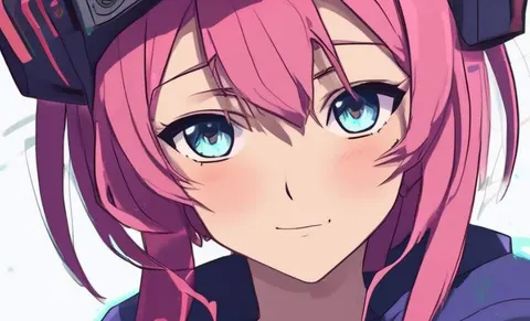 Anime-Mädchen