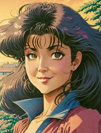 Anime-Mädchen-Hintergrundbild