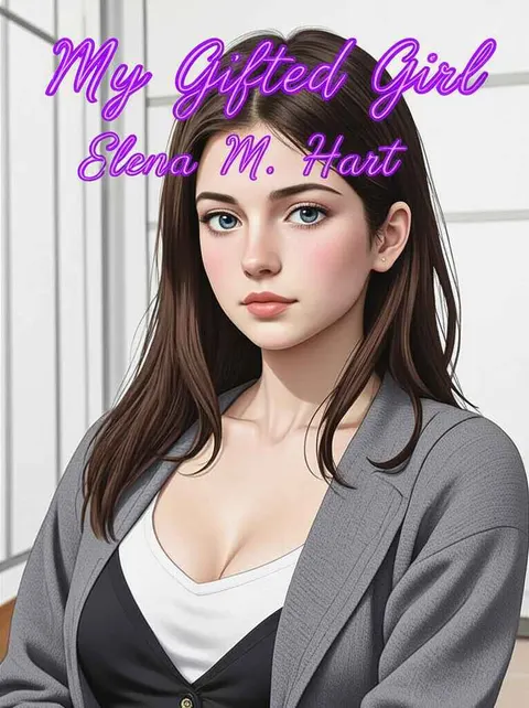 Mädchen im Anime-Stil, entworfen mit einem AI-Buchcover-Generator