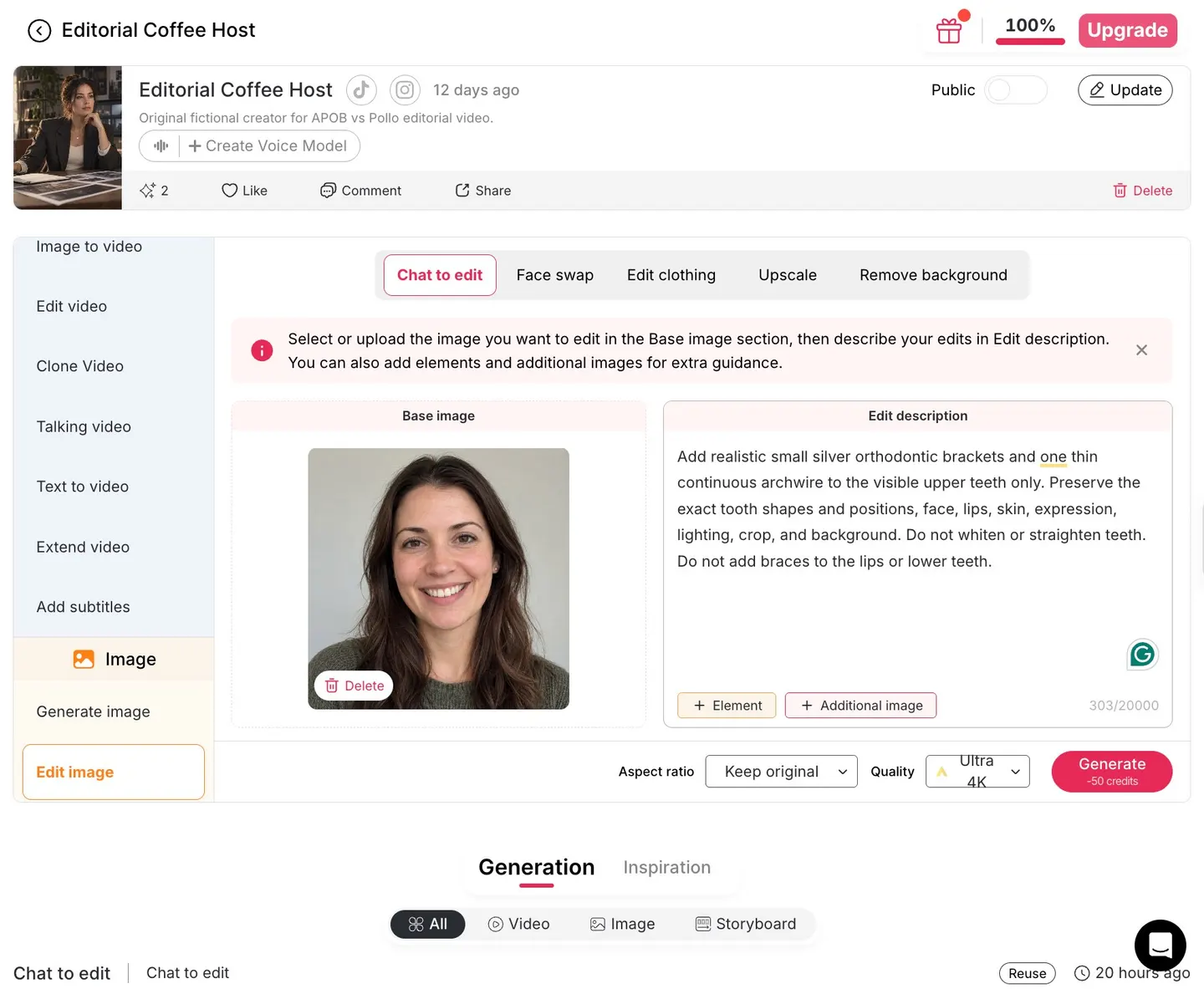 2. Envie a foto — APOB AI