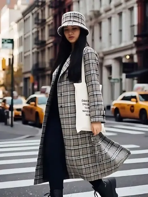Künstlerisches Girl im Street-Style nach einem Charakter-Swap mit Wan 2.2.