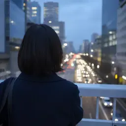 Avatar vue arrière de la ville pour Hana Suzuki, évaluatrice chez APOB