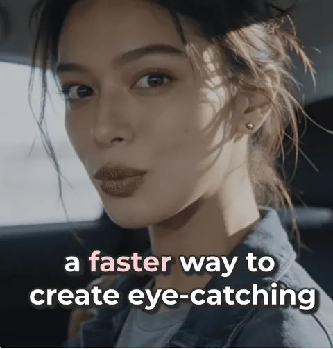 Final avatar video preview for social ads and short-form content