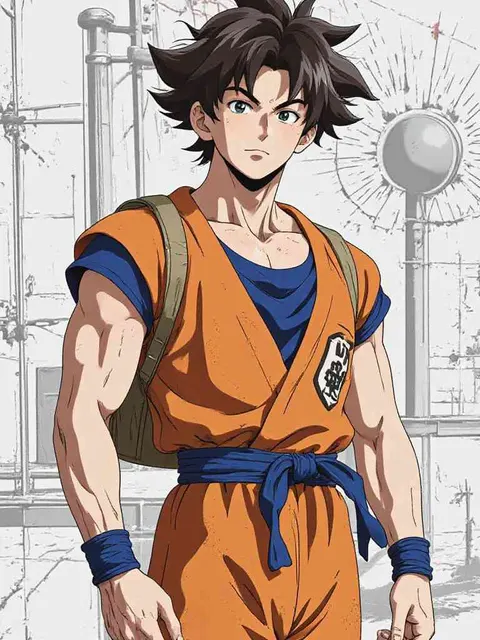 goku ai art