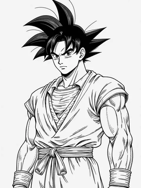 goku drawing pictures