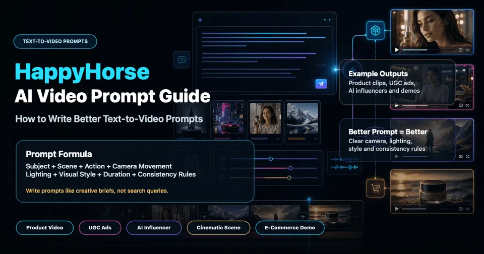 Text to video prompt writing guide cover