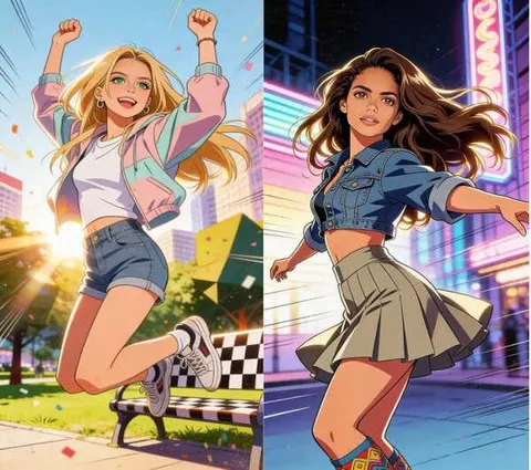 Ferramentas de imagem para vídeo e avatar falante para animar uma garota de anime