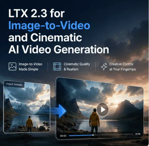 LTX 2.3 pour l’image en vidéo et la génération vidéo IA cinématographique
