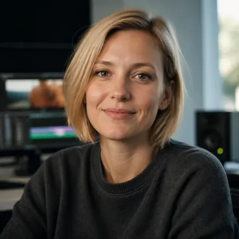 Portrait of Lena Hoffmann, an APOB reviewer