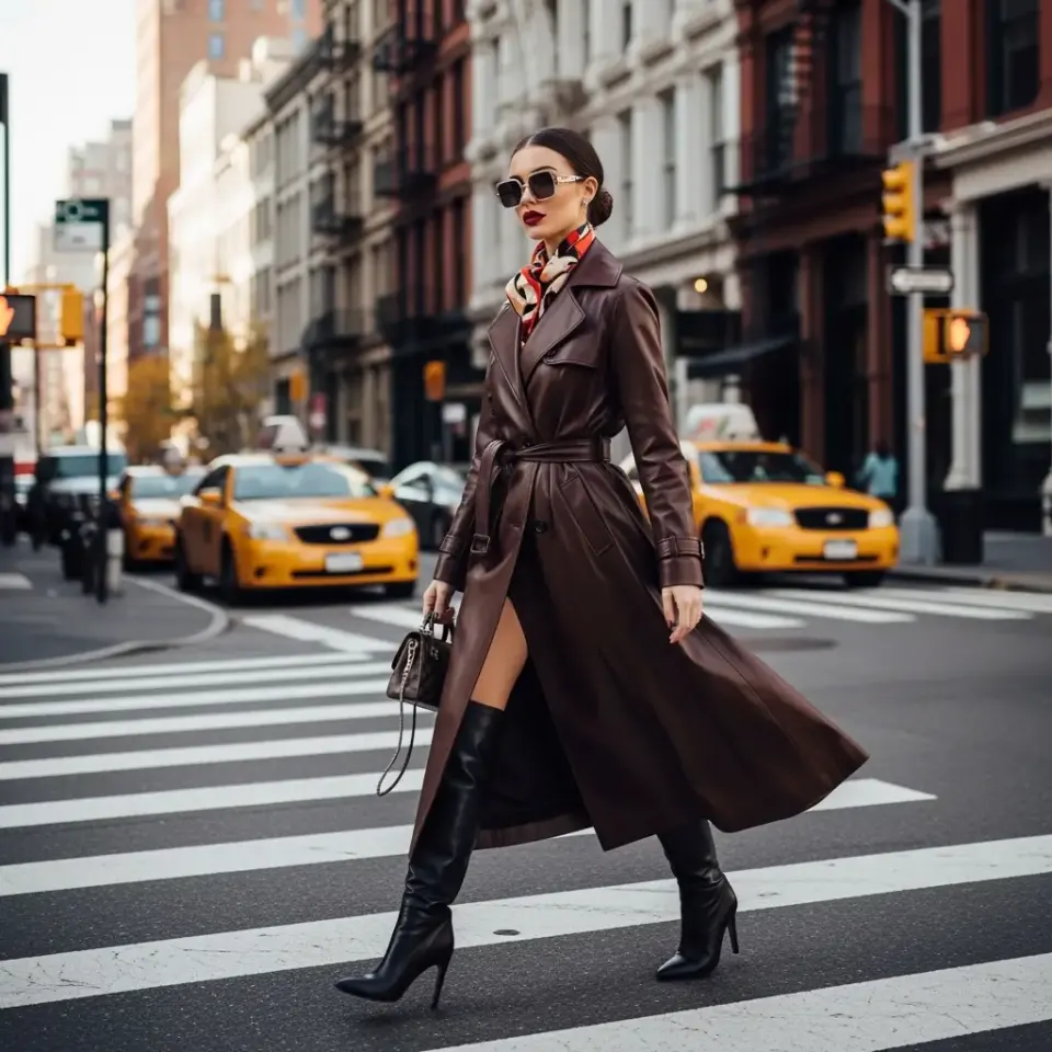 Photo complète du corps de style rue par générateur de portrait AI gratuit