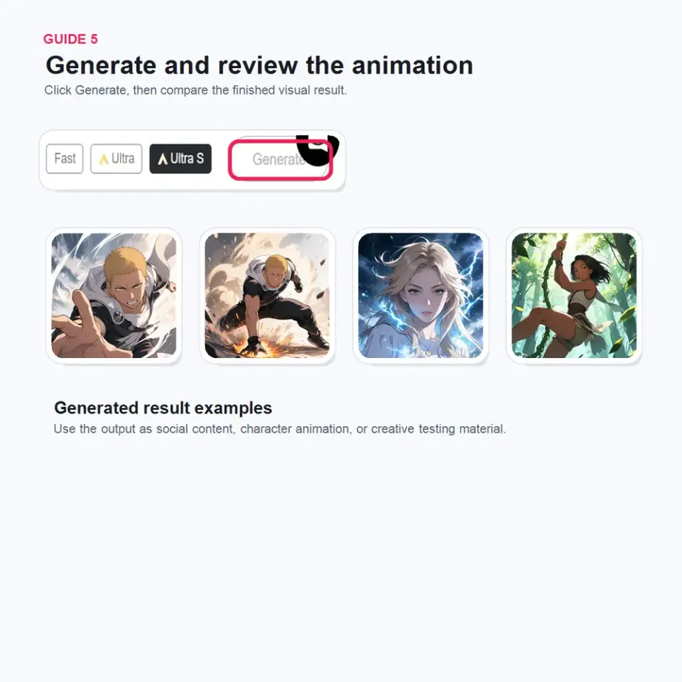 test multiple variations